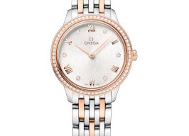 Omega De Ville Prestige 434.25.28.60.52.001 (2025) - Silver dial 28 mm Gold/Steel case