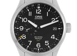 Oris Big Crown ProPilot GMT 01 748 7710 4164-07 8 22 19 (2023) - Black dial 45 mm Steel case
