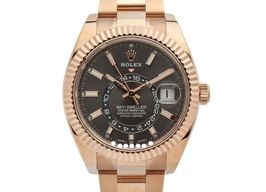 Rolex Sky-Dweller 326935 (2021) - Grey dial 42 mm Rose Gold case