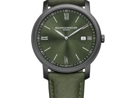 Baume & Mercier Classima M0A10766 (2026) - Groen wijzerplaat 42mm Staal
