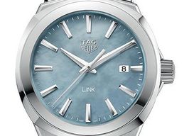 TAG Heuer Link Lady WBC1311.BA0600 (2024) - Grijs wijzerplaat 32mm Staal