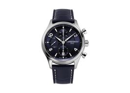 Frederique Constant Runabout Chronograph FC-392RMN5B6 (2024) - Blauw wijzerplaat 42mm Staal