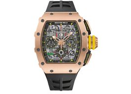 Richard Mille RM 011 RM11-FM (2015) - Transparant wijzerplaat Onbekend Titanium