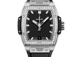 Hublot Spirit of Big Bang 662.NX.1170.RX.1204 (2025) - Zwart wijzerplaat 39mm Titanium