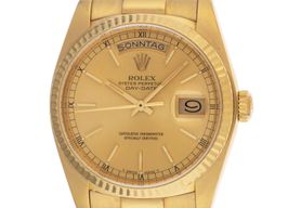 Rolex Day-Date 36 18038 (1983) - Champagne dial 36 mm Yellow Gold case