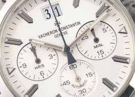 Vacheron Constantin Overseas Chronograph 49140 (2000) - Zilver wijzerplaat 40mm Staal
