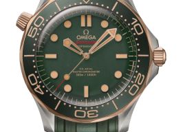 Omega Seamaster Diver 300 M 210.92.42.20.10.001 (2026) - Groen wijzerplaat 42mm Titanium