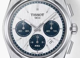 Tissot PRX T137.427.11.011.01 (Onbekend (willekeurig serienummer)) - Zilver wijzerplaat 42mm Staal