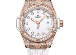 Hublot Big Bang 485.OE.2210.RW.1604 (2023) - Wit wijzerplaat 33mm Roségoud