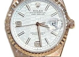Rolex Land-Dweller 36 127235 (2026) - White dial 36 mm Rose Gold case