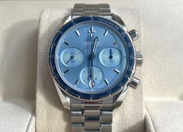 Omega Speedmaster 324.30.38.50.03.001 (2022) - Blauw wijzerplaat 38mm Staal