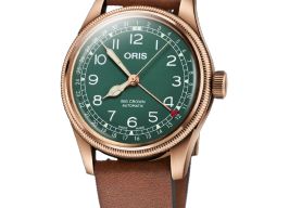 Oris Big Crown Pointer Date 01 754 7741 3167 07 5 20 58BR (2026) - Green dial 40 mm Bronze case