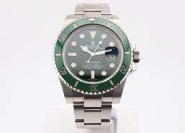 Rolex Submariner Date 116610LV (2011) - Groen wijzerplaat 40mm Staal