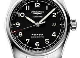 Longines Spirit L3.410.4.53.6 (2026) - Zwart wijzerplaat 37mm Staal