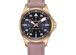 Hamilton Khaki Aviation H76245840 (2025) - Blauw wijzerplaat 36mm Staal