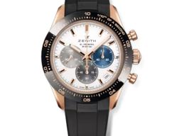 Zenith Chronomaster Sport 18.3100.3600/69.R951 (2026) - Wit wijzerplaat 41mm Roségoud