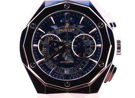 Hublot Classic Fusion Chronograph 525.OX.5180.RX.ORL21/525OX5180RXORL21 (2022) - Transparent dial 45 mm Rose Gold case