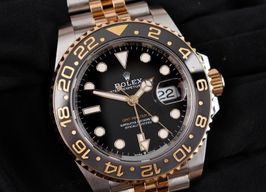 Rolex GMT-Master II 126713GRNR (2024) - Black dial 40 mm Gold/Steel case