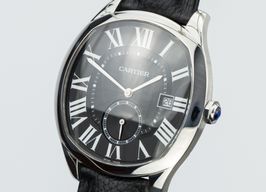 Cartier Drive de Cartier 3930 (Onbekend (willekeurig serienummer)) - Zwart wijzerplaat 41mm Staal