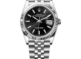 Rolex Datejust 36 126234 (2025) - Black dial 36 mm Steel case
