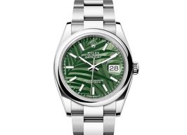 Rolex Datejust 36 126200-0020 (2024) - Green dial 36 mm Steel case