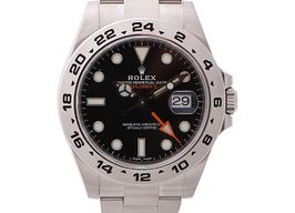 Rolex Explorer II 216570 (2020) - Zwart wijzerplaat 42mm Staal