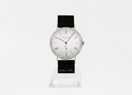 NOMOS Ludwig 38 234 (2024) - Wit wijzerplaat 38mm Staal