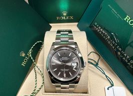 Rolex Datejust 41 126300 (2024) - Groen wijzerplaat 41mm Staal