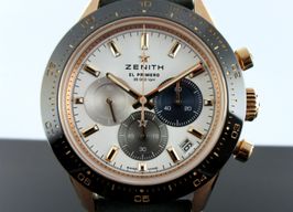 Zenith Chronomaster Sport 18.3100.3600/69.C920 (2025) - Wit wijzerplaat 41mm Roségoud