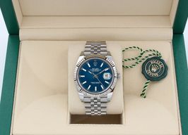 Rolex Datejust 41 126334-D (Unknown (random serial)) - Blue dial 41 mm Steel case