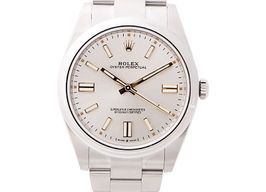 Rolex Oyster Perpetual 41 124300 (2023) - Silver dial 41 mm Steel case