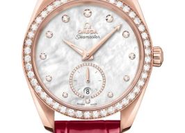 Omega Seamaster Aqua Terra 220.58.38.20.55.002 (2026) - Parelmoer wijzerplaat 38mm Roségoud