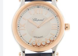 Chopard Happy Sport 278608-6001 (2024) - Silver dial 33 mm Rose Gold case