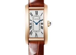 Cartier Tank Américaine WGTA0133 (2024) - Silver dial Unknown Rose Gold case