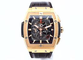 Hublot Spirit of Big Bang 601.OX.0183.LR (Onbekend (willekeurig serienummer)) - Transparant wijzerplaat 45mm Roségoud