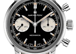 Hamilton Intra-Matic H38429730 (2025) - Black dial 40 mm Steel case