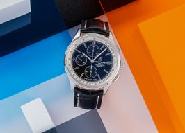 Breitling Premier A13315351B1P2 (Onbekend (willekeurig serienummer)) - Zwart wijzerplaat 42mm Staal