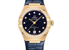Omega Constellation 131.58.29.20.53.001 (2025) - Blue dial 29 mm Yellow Gold case