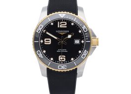 Longines HydroConquest L3.781.3.56.9 (2026) - Zwart wijzerplaat 41mm Staal
