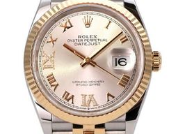 Rolex Datejust 36 126233 (2022) - Zilver wijzerplaat 36mm Staal