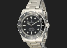 Rolex Submariner No Date 114060 (2018) - Black dial 40 mm Steel case