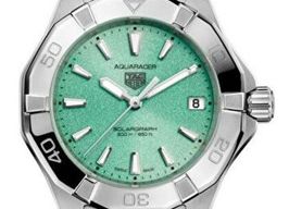 TAG Heuer Aquaracer Lady WBP1315.BA0005 (2026) - Turquoise dial 34 mm Gold/Steel case