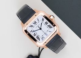 Cartier Santos WGSA0019 (2026) - Silver dial 39 mm Rose Gold case
