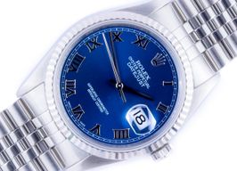 Rolex Datejust 36 16234 (1996) - Blauw wijzerplaat 36mm Staal