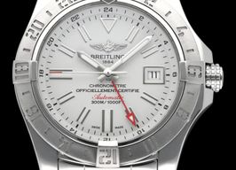 Breitling Avenger II GMT A32390 (2017) - Silver dial 43 mm Steel case