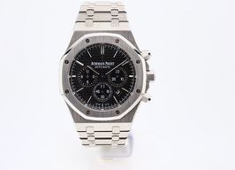 Audemars Piguet Royal Oak Chronograph 26320ST.OO.1220ST.01 (Onbekend (willekeurig serienummer)) - Zwart wijzerplaat 41mm Staal