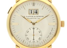A. Lange & Söhne Langematik 308.021 (2001) - Silver dial 37 mm Yellow Gold case