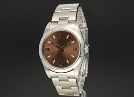 Rolex Air-King 14000 (1997) - Pink dial 34 mm Steel case