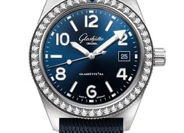 Glashütte Original SeaQ 1-39-11-09-82-08 (2024) - Blue dial 40 mm Steel case