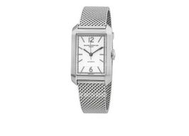 Baume & Mercier Hampton M0A10672 (2025) - Zilver wijzerplaat 43mm Staal